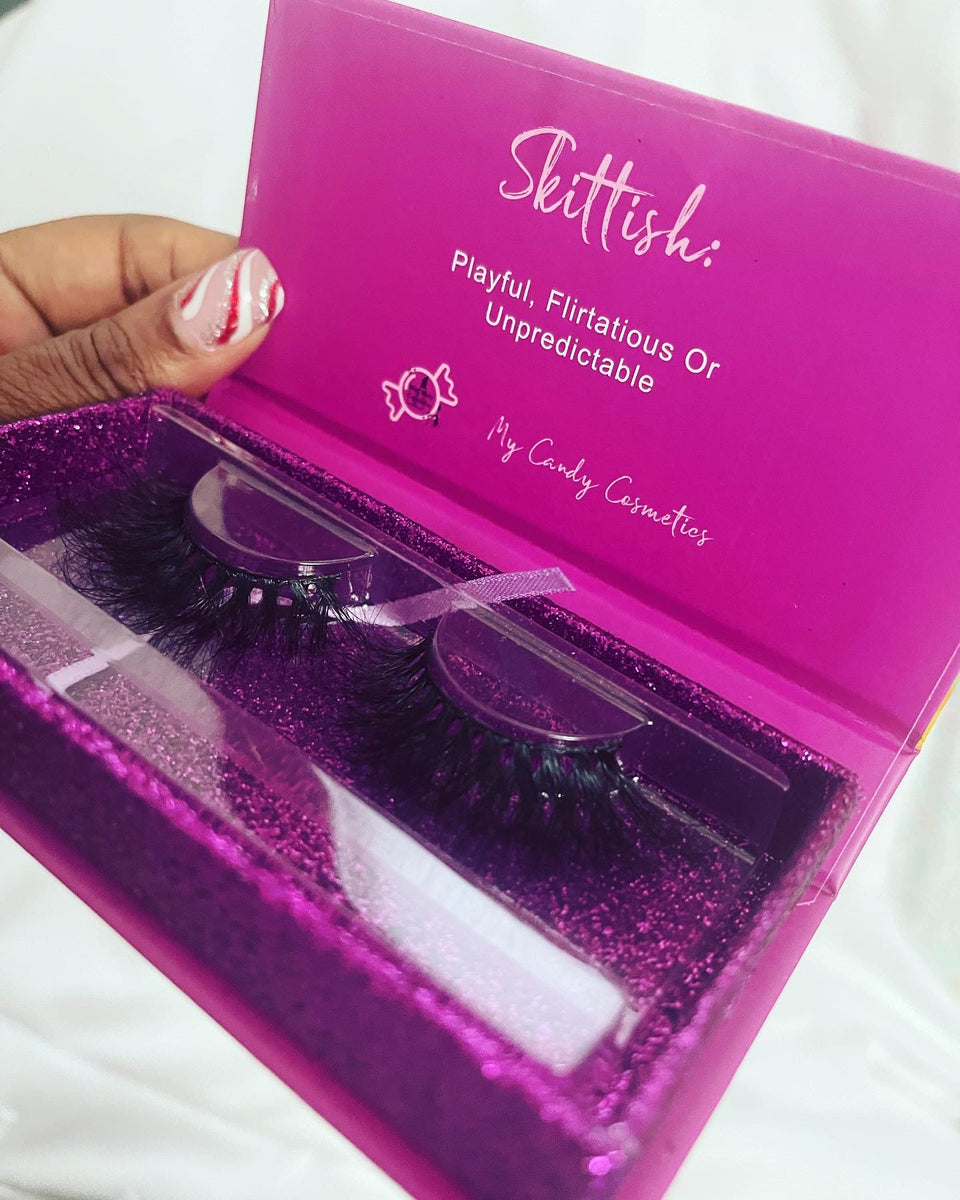 Skittish 3D lashes– MyCandyCosmetics