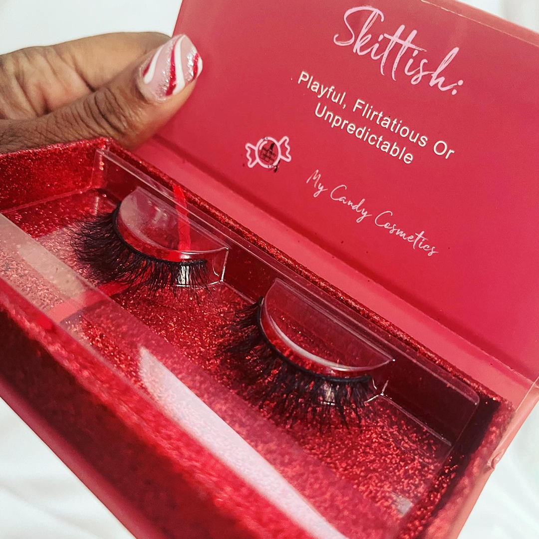 Skittish 3D lashes– MyCandyCosmetics